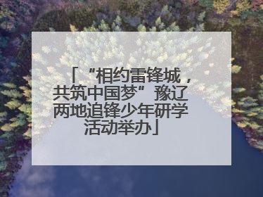 “相约雷锋城，共筑中国梦”豫辽两地追锋少年研学活动举办