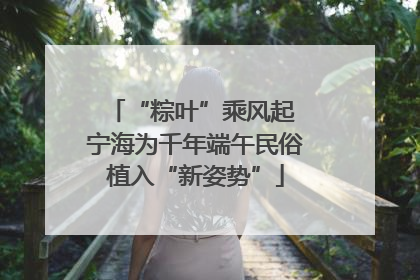 “粽叶”乘风起 宁海为千年端午民俗植入“新姿势”
