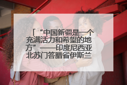 “中国新疆是一个充满活力和希望的地方”——印度尼西亚北苏门答腊省伊斯兰教代表团参访新疆
