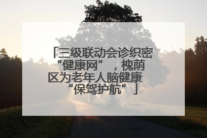 三级联动会诊织密 “健康网”，槐荫区为老年人脑健康 “保驾护航”
