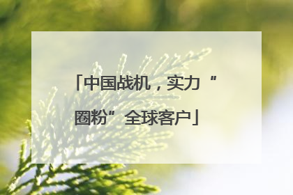 中国战机，实力“圈粉”全球客户