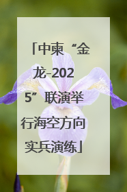 中柬“金龙-2025”联演举行海空方向实兵演练