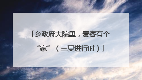 乡政府大院里，麦客有个“家”（三夏进行时）