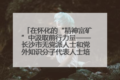 在怀化的“精神富矿”中汲取前行力量——长沙市无党派人士和党外知识分子代表人士培训班在怀化圆满举办