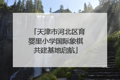 天津市河北区育婴里小学国际象棋共建基地启航