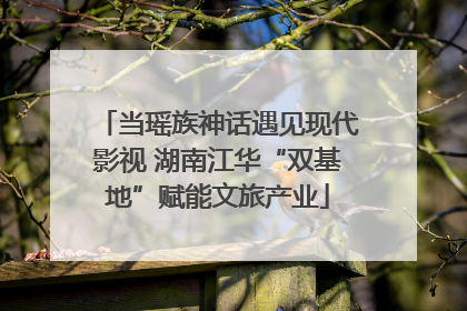 当瑶族神话遇见现代影视 湖南江华“双基地”赋能文旅产业