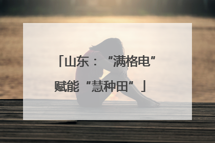 山东：“满格电”赋能“慧种田”