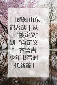感知山东记者谈｜从“被定义”到“自定义” 齐鲁青少年书写时代新篇