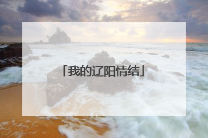 我的辽阳情结