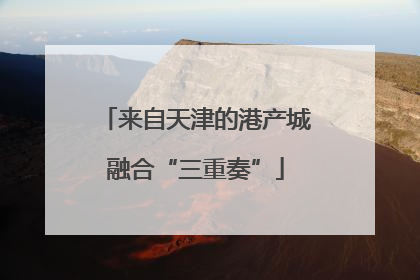 来自天津的港产城融合“三重奏”