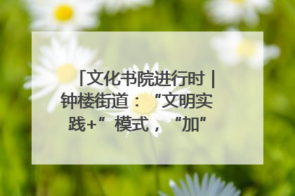文化书院进行时｜钟楼街道：“文明实践+”模式，“加”出百姓幸福感
