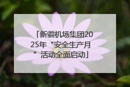 新疆机场集团2025年“安全生产月”活动全面启动