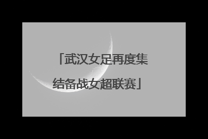 武汉女足再度集结备战女超联赛