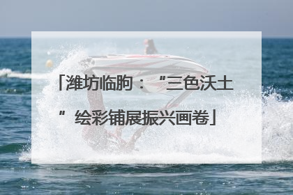 潍坊临朐：“三色沃土”绘彩铺展振兴画卷