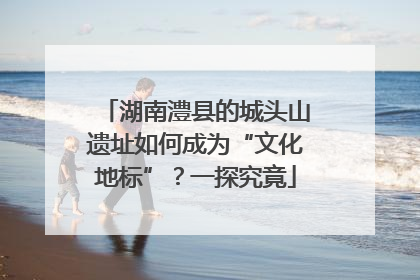 湖南澧县的城头山遗址如何成为“文化地标”？一探究竟