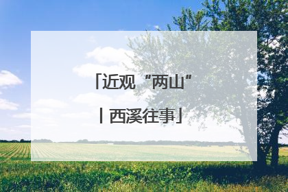 近观“两山”丨西溪往事