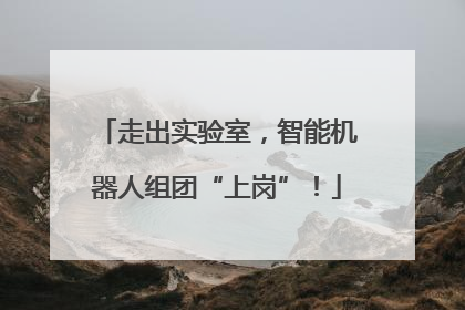 走出实验室，智能机器人组团“上岗”！