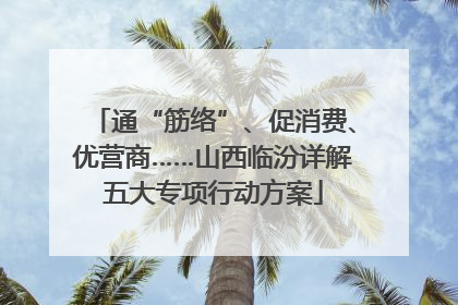 通“筋络”、促消费、优营商……山西临汾详解五大专项行动方案
