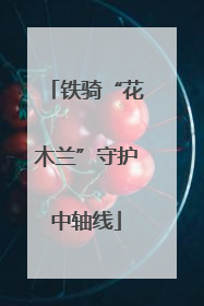 铁骑“花木兰”守护中轴线