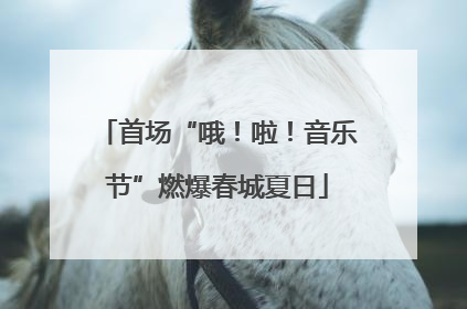 首场“哦！啦！音乐节”燃爆春城夏日