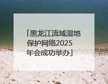 黑龙江流域湿地保护网络2025年会成功举办
