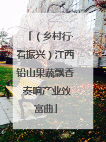 （乡村行·看振兴）江西铅山果蔬飘香 奏响产业致富曲