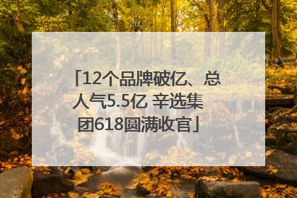 12个品牌破亿、总人气5.5亿 辛选集团618圆满收官